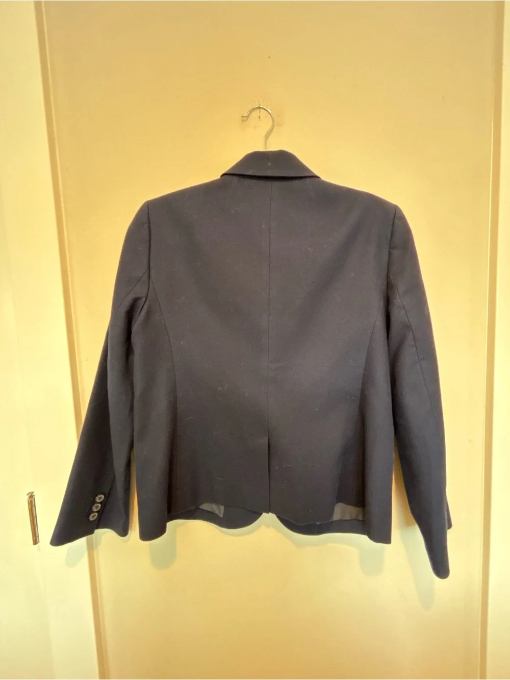 J. Crew Women's Navy One-Button Tailored Blazer